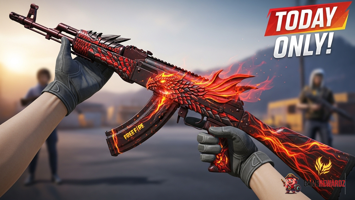 Unlock Free Fire's Legendary Gun Skin - Today Only!